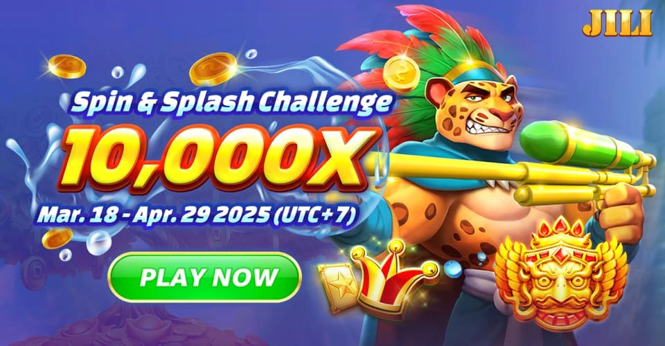 JILI Spin and Splash Challenge promotion