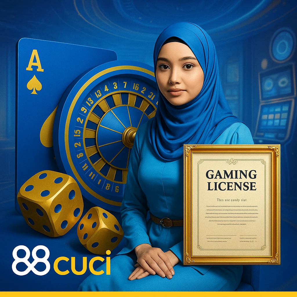 88CUCI gaming licence verification illustration